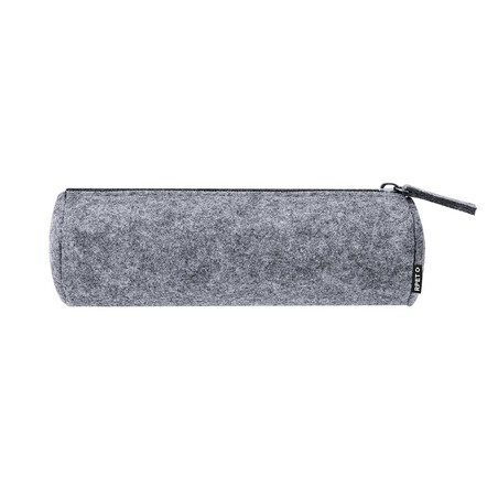 Estuche fieltro RPET cremallera 21 cm