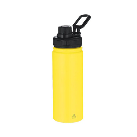 Bidón de acero inox reciclado 550 ml con asa