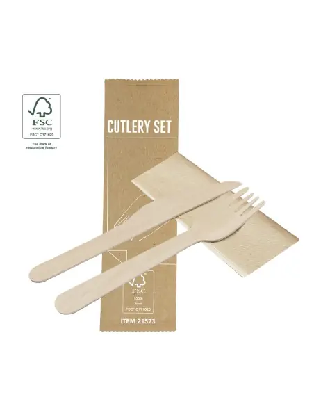Set Cubiertos Personalizado Ecológico 821573