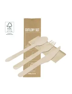 Set Cubiertos Personalizado Ecológico 821574