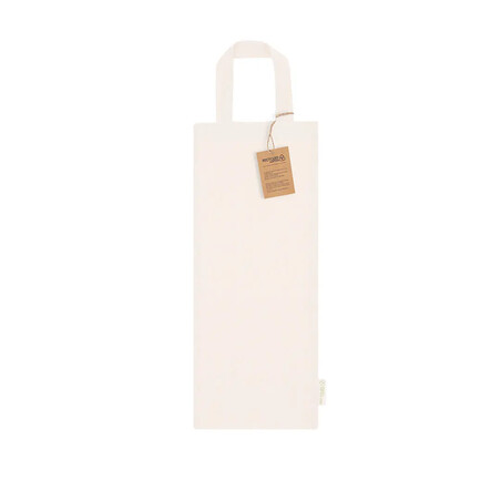 Bolsa alargada de algodón reciclado 50 x 20 cm