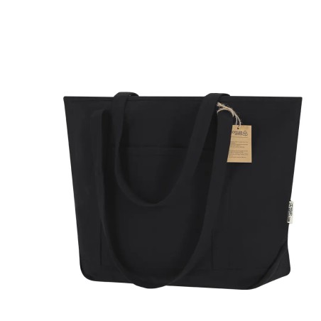 Bolsa de canvas reciclado 300 g/m² con fondo