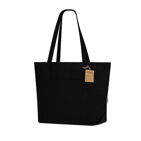 Bolsa de canvas reciclado 300 g/m² con fondo