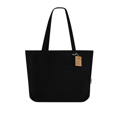 Bolsa de canvas reciclado 300 g/m² con fondo