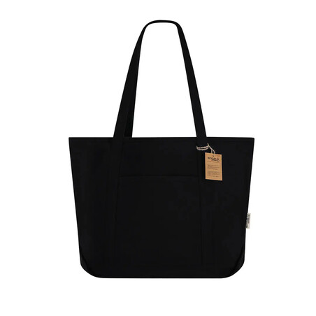 Bolsa de canvas reciclado 300 g/m² con fondo