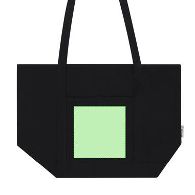 Bolsa de canvas reciclado 300 g/m² con fondo