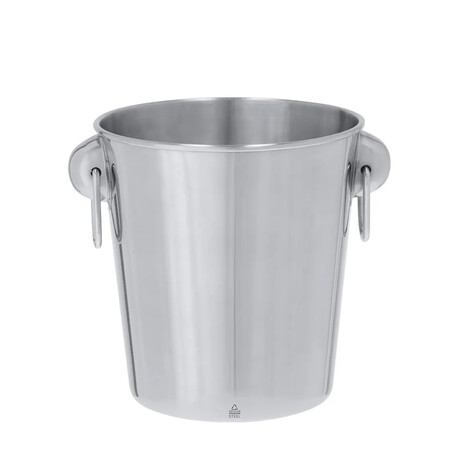 Cubitera acero reciclado 4 L 19.7 cm