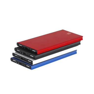 Power bank aluminio reciclado 8.000 mAh con linterna