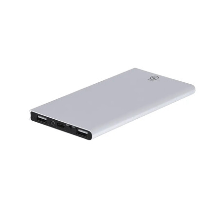 Power bank aluminio reciclado 8.000 mAh con linterna