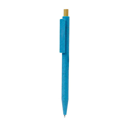 Bolígrafo de bambú y caña de trigo 13,9 cm