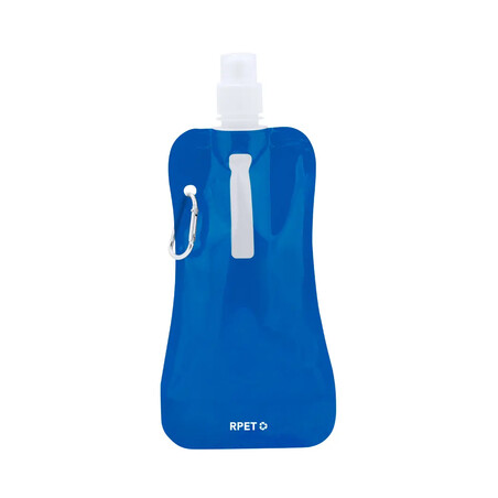 Bidón plegable RPET 400 ml para rutas