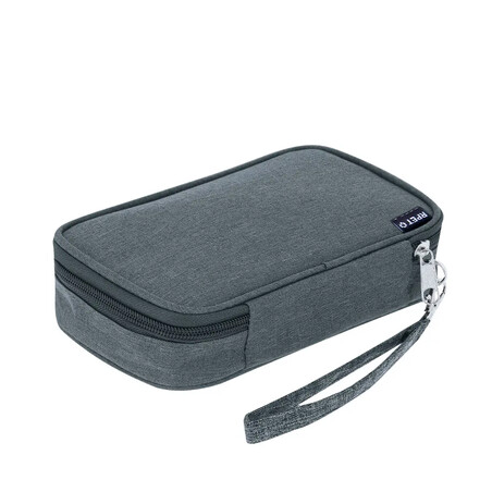 Estuche organizador RPET 600D 12 x 4 x 19 cm