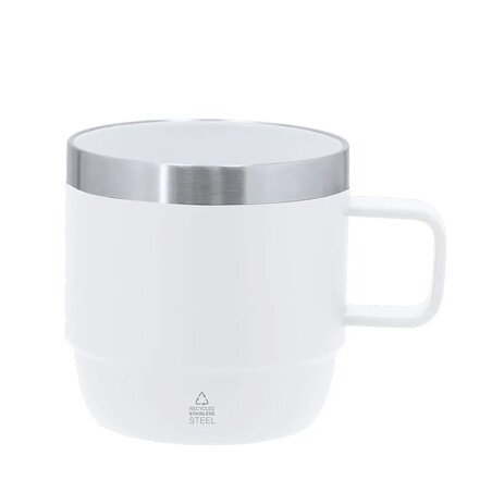 Taza de acero inox reciclado 180 ml con interior cerámico