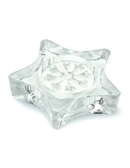 Portavelas en forma de estrella Ecológica Personalizada 7CX1370