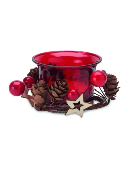 Portavelas navideño 7CX1446