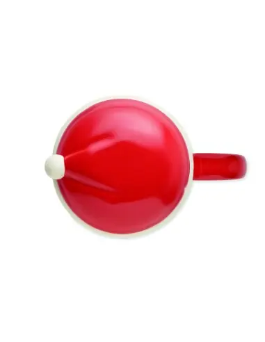 Taza cerámica con tapa 370 ml 7CX1492