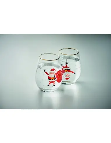 Set de 2 vasos de Navidad 7CX1501