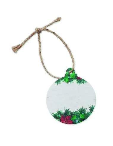 Adorno navideño papel semillas 7CX1515