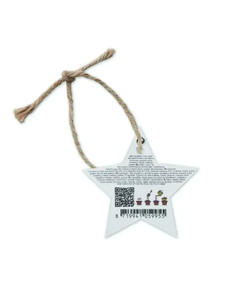 Adorno navideño papel semillas 7CX1516