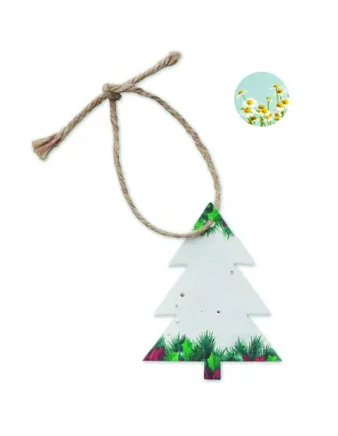 Adorno navideño papel semillas 7CX1517
