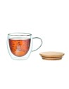 Taza borosilicato doble pared Ecológica Personalizada 7CX1524 - Imagen 3