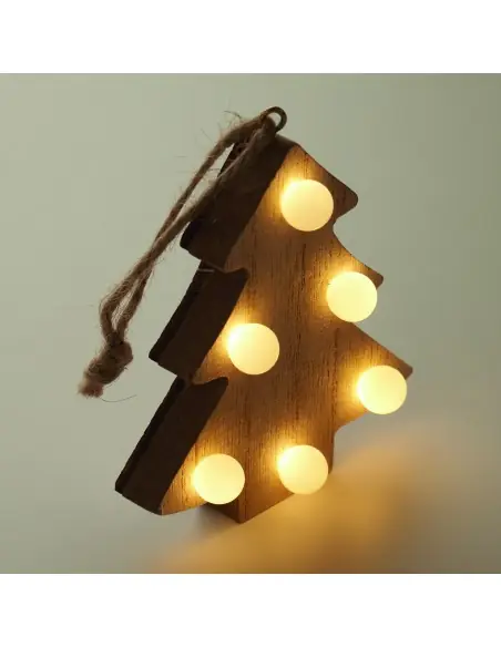 Árbol de madera con luces 7CX1530