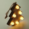 Árbol de madera con luces Ecológica Personalizada 7CX1530 - Imagen 5