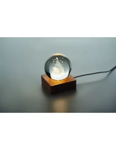 Bola de vidrio LED navideña 7CX1541