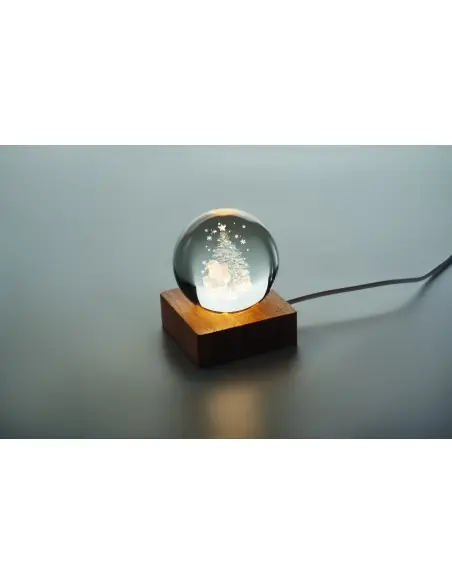 Bola de vidrio LED navideña 7CX1541