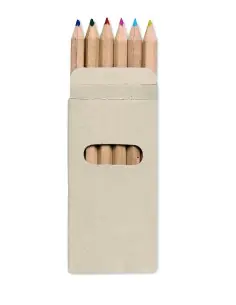 6 lápices de colores en caja 7KC2478