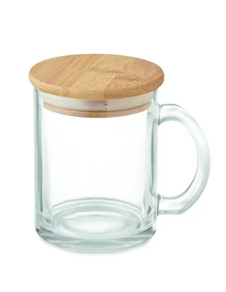 Taza de vidrio reciclado 300 ml 7MO2091