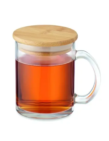 Taza de vidrio reciclado 300 ml 7MO2091