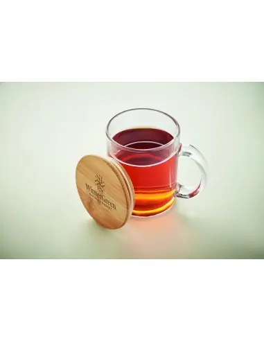 Taza de vidrio reciclado 300 ml 7MO2091