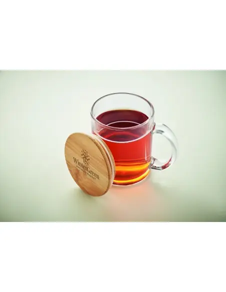 Taza de vidrio reciclado 300 ml 7MO2091