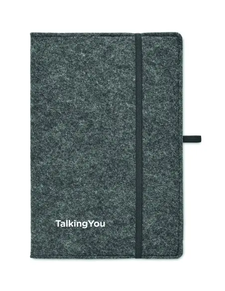 Libreta A5 RPET fieltro 7MO2093