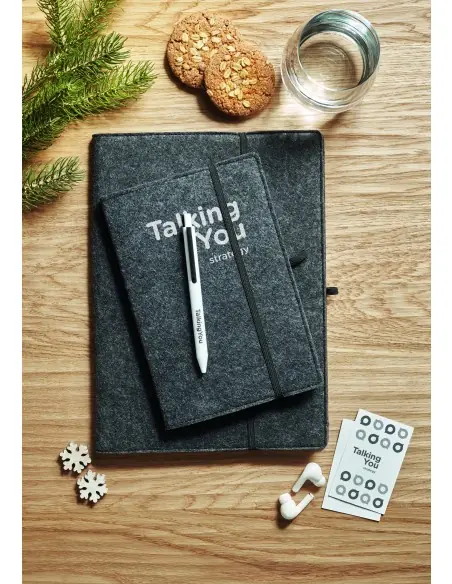 Libreta A5 RPET fieltro 7MO2093