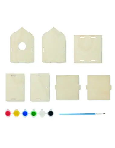Kit pajarera de madera DIY 7MO2130
