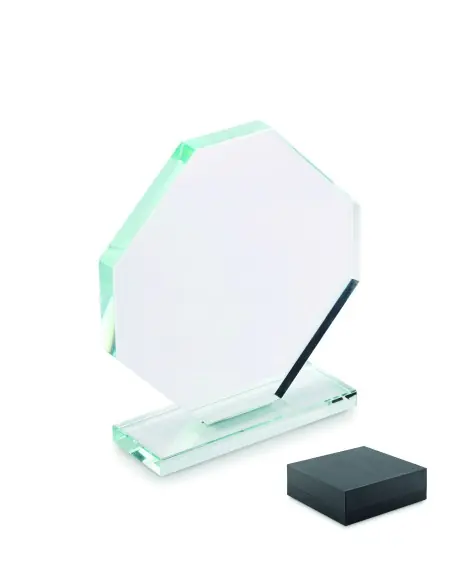 Trofeo de cristal con caja 7MO2135