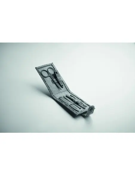 Set manicura 6 pc fieltro RPET 7MO2140