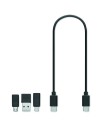 Juego de cables 3 en 1 Ecológico Personalizado 7MO2150 - Imagen 2