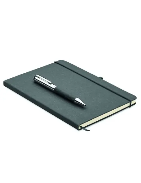 Set cuadernos piel reciclada 7MO2195