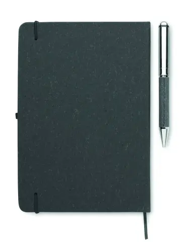 Set cuadernos piel reciclada 7MO2195