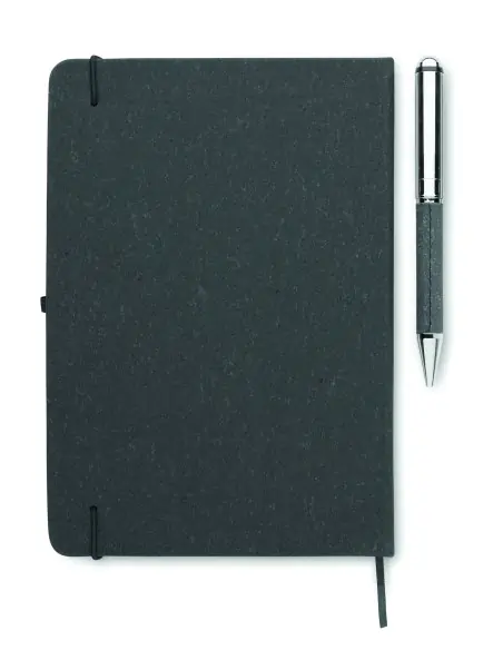 Set cuadernos piel reciclada 7MO2195