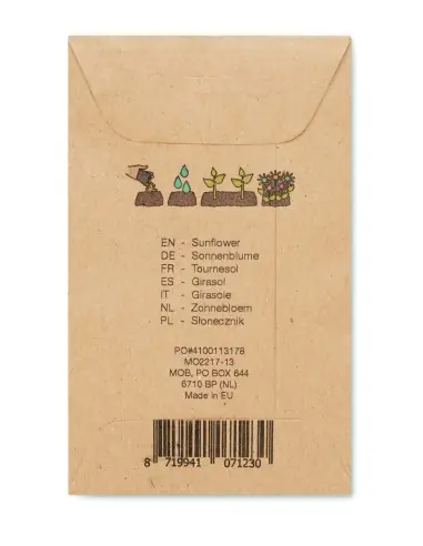 Sobre con semillas de girasol 7MO2217