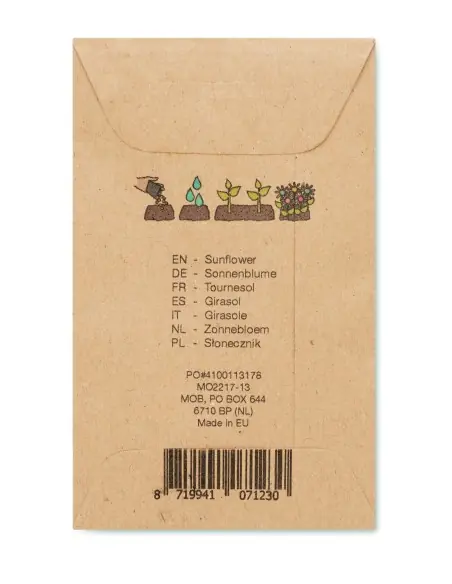 Sobre con semillas de girasol 7MO2217