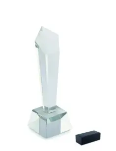 Trofeo de cristal con caja 7MO2236