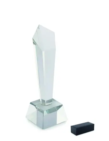 Trofeo de cristal con caja 7MO2236