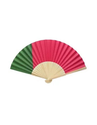 Abanico bambú diseño bandera 7MO2244