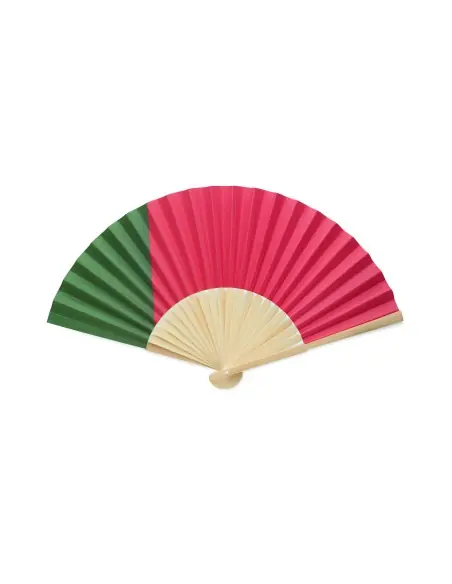 Abanico bambú diseño bandera 7MO2244