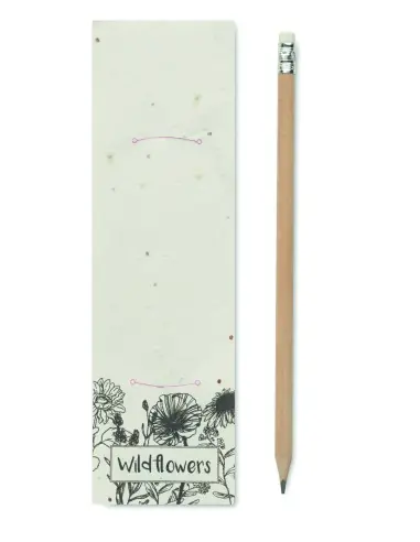 Lápiz madera envase semillas 7MO2257